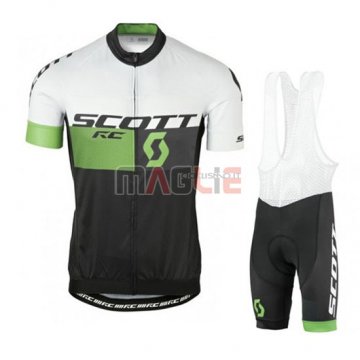 Maglia Scott manica corta 2016 bianco e verde