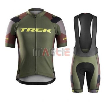 Maglia Trek manica corta 2016 vede militare