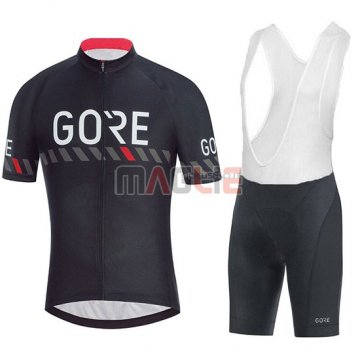 2018 Maglia Gore C3 Manica Corta Nero