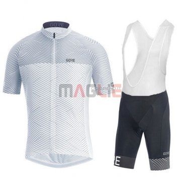 2018 Maglia Gore Manica Corta Bianco