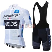 Maglia Ineos Manica Corta 2020 Bianco Nero