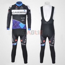 Maglia Garmin manica lunga 2011 nero