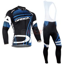 Maglia Orbea manica lunga 2014 nero e blu