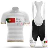 Maglia Campione Portugal Manica Corta 2020 Bianco(1)