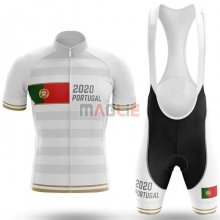 Maglia Campione Portugal Manica Corta 2020 Bianco(1)