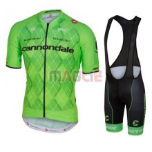 Maglia Cannondale manica corta 2016 nero e verde