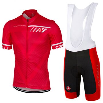 Maglia Castelli Manica Corta 2017 rosso