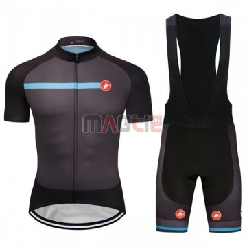 Maglia Castelli Manica Corta 2018 Spento Grigio