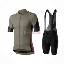 Maglia Castelli Manica Corta 2021 Spento Verde