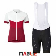 Maglia Donne Vaude 2017 Bianco e Rosso