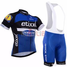 Maglia Etixx Quick Step Manica Corta 2018 Blu