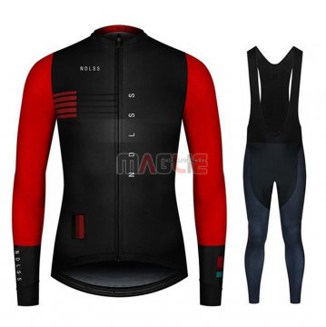 Maglia NDLSS Manica Lunga 2020 Nero Rosso