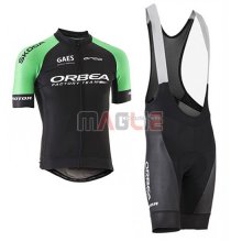 Maglia Orbea Manica Corta 2017 Nero e Verde