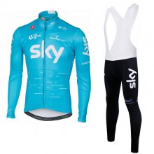 Maglia Sky Manica Lunga 2017 blu