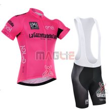 Maglia Tour de Italia manica corta 2016 rosa e nero