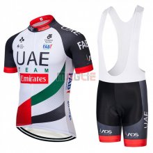 Maglia UCI Mondo Champion UAE Manica Corta 2018 Bianco