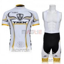 Maglia Trek manica corta 2009 nero e bianco