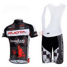 Maglia Kuota manica corta 2011 nero e bianco