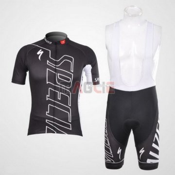 Maglia Specialized manica corta 2012 nero e bianco