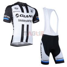 Maglia Giant manica corta 2014 nero e bianco