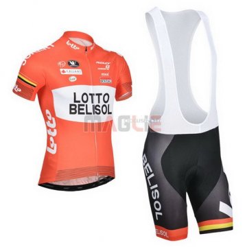 Maglia Lotto manica corta 2014 arancione