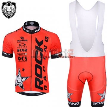 Maglia Rock Racing manica corta 2015 nero e arancione