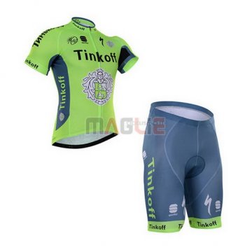 Maglia SaxoBank manica corta 2016 verde