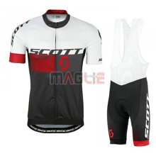 Maglia Scott manica corta 2016 rosso e bianco