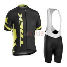 Maglia Trek manica corta 2016 nero e giallo