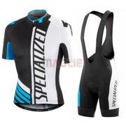 Maglia Specialized manica corta 2016 blu e bianco