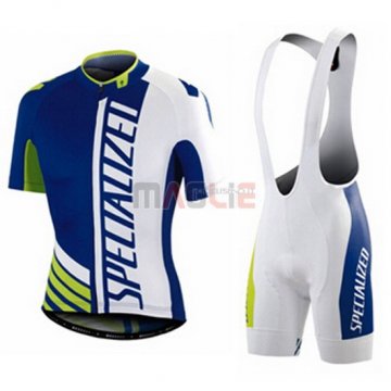 Maglia Specialized manica corta 2016 blu e verde