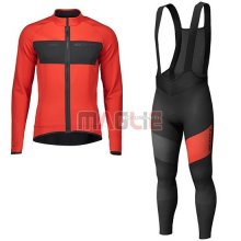 Maglia Scott RC FF Manica Lunga 2019 Rosso Nero