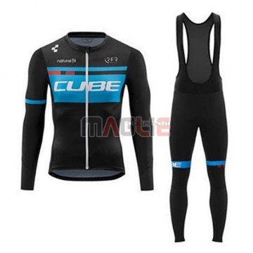 Maglia Cube Manica Lunga 2020 Blu Nero