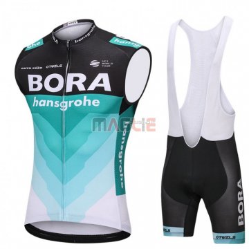 Gilet Antivento Bora 2018 Nero e Verde