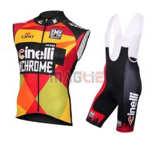 Gilet antivento Cinelli 2016 nero e giallo