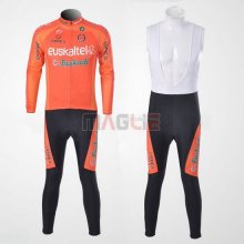 Maglia Euskalte manica lunga 2011 arancione