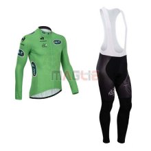 Maglia Tour de France manica lunga 2014 vede militare