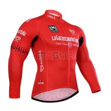Maglia Giro de Italia manica lunga 2015 rosso
