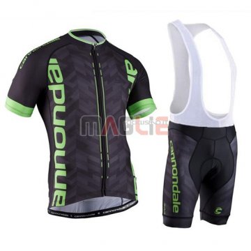 Maglia Cannondale manica corta 2016 nero verde