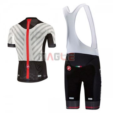 Maglia Castelli Aero Race Bianco e Nero