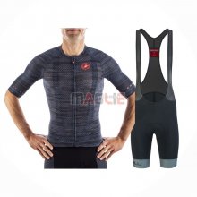 Maglia Castelli Manica Corta 2021 Grigio Blu