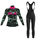 Maglia Donne ALE Camo Manica Lunga 2017 Nero