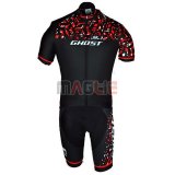 Maglia Ghost Manica Corta 2018 Rosso Nero