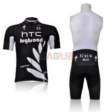 Maglia HTC Highroad manica corta 2011 nero