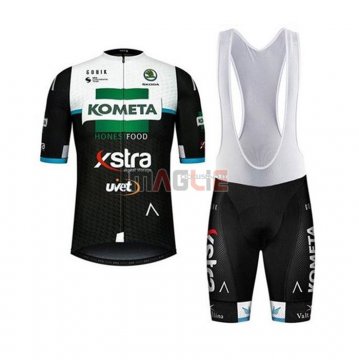 Maglia Kometa Xstra Manica Corta 2020 Nero Bianco Verde