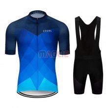 Maglia Le Col Manica Corta 2020 Azzurro Scuro Blu