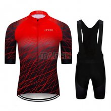 Maglia Le Col Manica Corta 2020 Nero Rosso