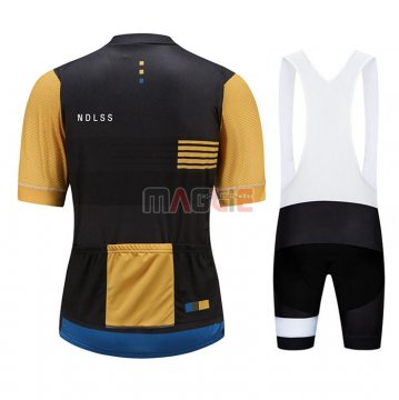 Maglia Le Col Manica Corta 2021 Marrone Giallo