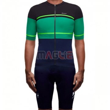 Maglia Maap Segment Pro Manica Corta 2017 Nero e Verde