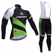 Maglia Merida Manica Lunga 2017 nero e verde